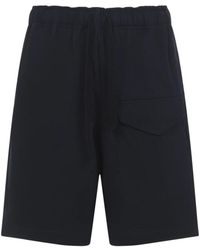 Studio Nicholson - Korte Broeken ,Blauw ,Katoen Ikariasnm 1470 Shirt - Lyst
