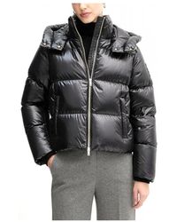 Moose Knuckles - Jassen ,Zwart ,Nylon Moonstone Puffer Jacket - Lyst