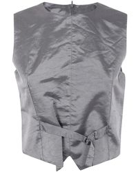 MM6 by Maison Margiela - Sleeveless Tops - Lyst