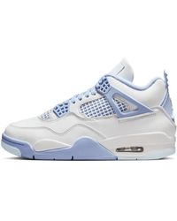 Nike - Fitness ,Blauw ,Leer 4 Retro Forget Me Not - Lyst