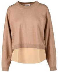 See By Chloé - Round-Neck Knitwear - Lyst