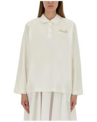 Baum und Pferdgarten - Tops ,Katoen Jeanne Long Sleeve Polo Shirt - Lyst