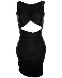 MISBHV - Sleeveless Ruched Mini Dress - Lyst