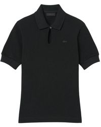 Lacoste - Tops ,Groen ,Leer Fashion Show Polo Mirage - Lyst