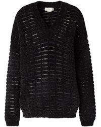 Genny - Suéter con cuello en v para mujeres - Lyst