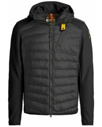 Parajumpers - Jassen ,Zwart ,Leer Nolan Hybrid Jacket - Lyst