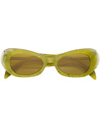 Retrosuperfuture - Accessoires ,Geel ,Gedurfd Acid Geel Bril Izipho Mindless - Lyst