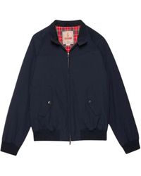 Baracuta - Jassen ,Blauw ,Katoen G9 Thermal Jacket - Lyst