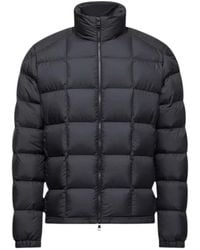 Moncler - Eglise Square-Quilted Hooded Short Down Jacket - Lyst
