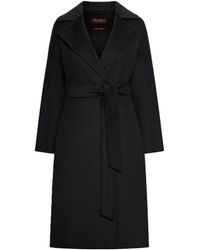 Max Mara - Jassen ,Zwart ,Wol Mstcles Jas - Lyst