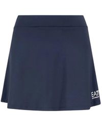 EA7 - Short Skirts - Lyst