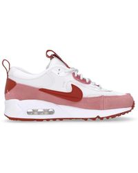 Nike - Fitness ,Veelkleurig ,Leer Air Max 90 Futura Lage Sneaker - Lyst