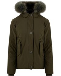 Bomboogie - Jassen ,Groen ,Polyester Stijlvolle Olijf Nachtjas - Lyst