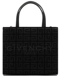 Givenchy - Schwarze mini g-tote tasche - Lyst