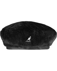 Kangol - Faux Fur Beret Hoed - Lyst