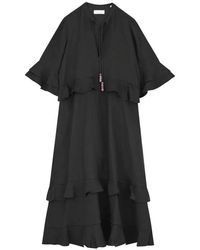 Skall Studio - Kleedjes ,Zwart ,Maxi Kleedjes - Lyst