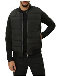 Bikkembergs - Jassen ,Zwart ,Gilet - Lyst