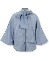 Zimmermann - Denim Shirts - Lyst