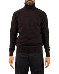 Brooksfield - Truien & Vesten ,Bruin ,Wol Turtleneck Sweater - Lyst