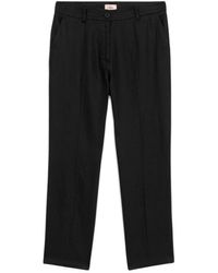 Oltre - Straight Trousers - Lyst