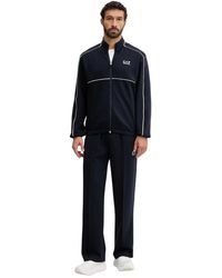 EA7 - Fitness ,Blauw ,Polyester Tennis Pro Trainingspak - Lyst