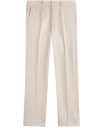 Fay - Broeken ,Katoen Capri Classic Broek - Lyst