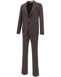 Tagliatore - Super 110's Tweedelig Pak - Lyst