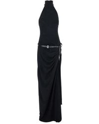 Coperni - Jurk Met Asymmetrische Halternek - Lyst