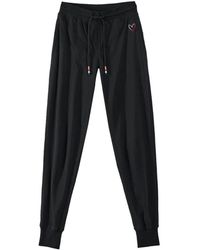 Paul Smith - Broeken ,Zwart ,Katoen Pantaloni Felpa Cuore Swirl - Lyst