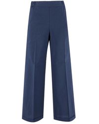 Le Tricot Perugia - Wide Trousers - Lyst