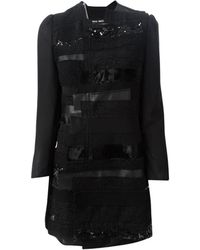 Junya Watanabe - Jassen ,Zwart ,Katoen Patchwork Jas - Lyst