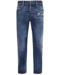 DSquared² - Jeans ,Blauw ,Katoen Dsquared 2 Jeans - Lyst