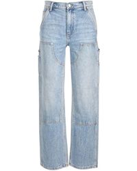 Alexander Wang - Stylische hose für einen trendigen look,slouch carpenter jeans light indigo - Lyst