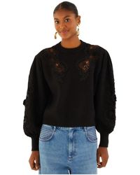 FARM Rio - Round-Neck Knitwear - Lyst