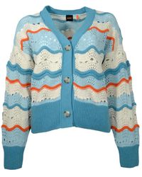 BOSS - Cardigans - Lyst