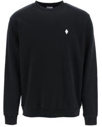 Marcelo Burlon - Sweatshirt mit logo und kontrastdruck - Lyst