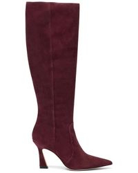 Stuart Weitzman - Schoenen ,Bruin ,Vinnie Zip Boot 85 - Lyst
