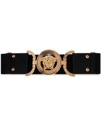 Versace - Medusa '95 Leren Riem 6 Cm - Lyst