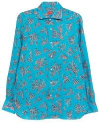 Isaia - Shirts - Lyst