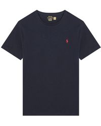 Polo Ralph Lauren - T-Shirt Met Korte Mouwen En Ronde Hals - Lyst