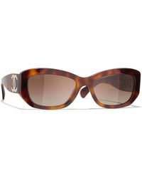 CHANEL - Sunglasses - Lyst