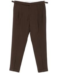 BRIGLIA - Broeken ,Bruin ,Katoen Quartieris Chino - Lyst