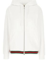 Gucci - Felpe Sweatshirt Mit Reißverschluss - Lyst