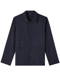 A.P.C. - Jackets > Light Jackets - Lyst