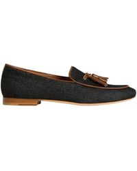 Kiton - Cotton Tassel Loafer - Lyst