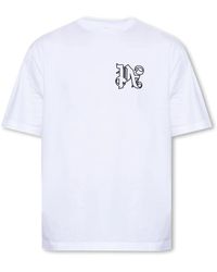 Palm Angels - Marken T-Shirt - Lyst