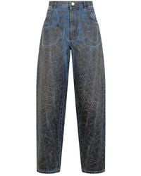 Alberta Ferretti - Loose Fit Jeans - Lyst