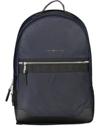 Tommy Hilfiger - Zaino blu con scomparto per laptop - Lyst