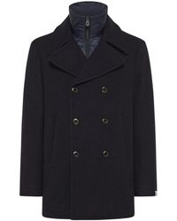 Peuterey - Jassen ,Blauw ,Blauwe Honova Jas Voor Mannen - Lyst