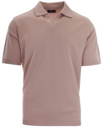 Herno - Polo Shirt Van Katoenen Jersey - Lyst